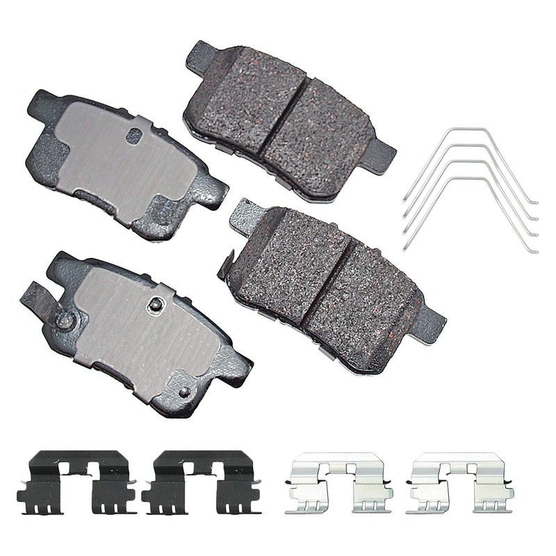 Akebono-ACT1336A Ultra-Premium Ceramic Rear Disc Brake Pads